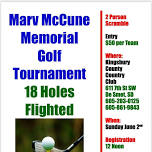 Marv McCune Memorial Golf Tournament