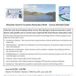 Boating Safety Class
