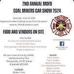 2nd Annual MDFD Coal Miners Day Car Show