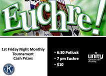 Euchre with the Kiwanis Club and Unity