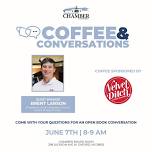 June Coffee & Conversations with Brent Larson