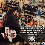 May 25th – 26th Sons of Liberty 2-Day Comprehensive AR15 Armorer’s Course / BTO Range, TX
