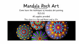 Mandala Rock Painting