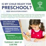 HealthPRO Pediatrics Preschool Preparation Event