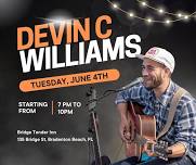 Devin C Williams returns to The Bridge Tender Inn