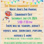 Mack Jones 2nd Annual Community Dat