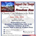 18th Annual Freedom Run Motorcycle & Classic Car Ride
