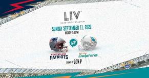 New England Patriots vs. Miami Dolphins - Sun. Sept 11th