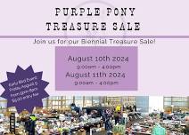 Purple Pony Treasure Sale