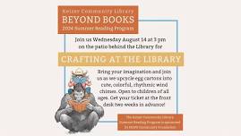 Beyond Books: Crafting at the Library