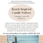 Beach Inspired Candle Votives