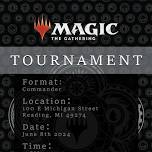 Magic The Gathering Commander Tournament