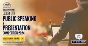 NILS CU Public Speaking & Presentation Competition 2024
