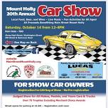 CANCELED due to Rain-Mount Holly 20th Annual Car Show