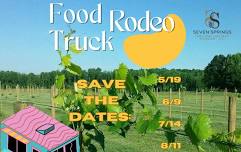 Seven Springs Food Truck Rodeo! 5/19, 6/9, 7/14, 8/11, 8/25, 9/15, 10/13 RSVP ONLY!