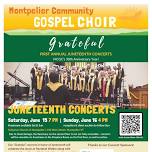 Montpelier Community Gospel Choir Juneteenth Concerts