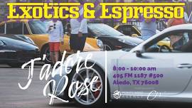 Exotics and Expresso at J’adore Rose