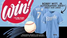 Win a Bobby Witt, Jr. Autographed Royals Jersey!