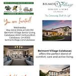 May 22nd~ Networking Mixer Hosted By: Belmont Village Senior Living Calabasas