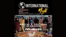 International Night Every Wednesday @ Café Ñucallacta