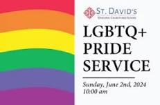 LGBTQ+ Pride Service at St. David's Episcopal Church