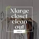 XLARGE - 1X CLOSET CLEAN OUT