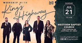 King's Highway in Concert at Westview Baptist Church