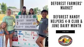 DeForest Handy Helpers 4-H Club & June Dairy Month