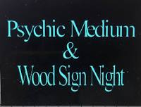 Psychic Medium and Wood Sign Night at CLAY MATES-only 8 seats available