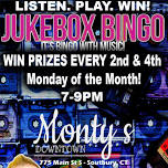 Jukebox Bingo (Music Bingo) @ Monty's Downtown in Southbury, CT
