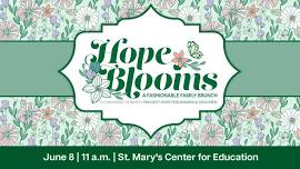 Hope Blooms: A Fundraiser for Project Hope