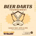 Beer Darts Tournament at The PAD