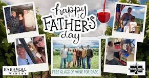 FREE Glass of Wine for Dads on Father's Day at Baraboo Bluff Winery