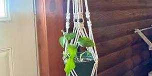Macrame Plant Hanger at KnoxView Farm Winery