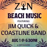 Beach Music with Jim Quick & Coastline Band — Zin Yoga & Wine