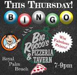 Free Bingo @ Big Rocco’s Pizzeria & Tavern, Royal Palm Beach