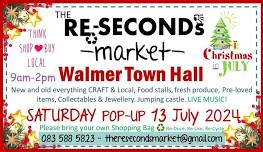 SATURDAY 13 July 2024 - Christmas In July Market at Walmer Town Hall