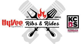 1st Annual Ribs & Rides at Hy-Vee: 6/08