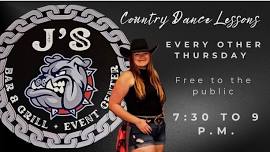 Country Dance Lessons (J's Bar & Grill)