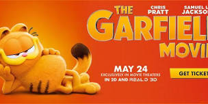 The Garfield Movie hits the big screen with TONS of extra showtimes. Starts May 24