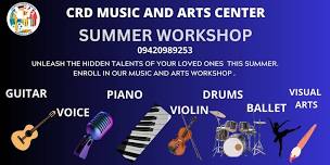 SUMMER WORKSHOP IN MUSIC AND ARTS
