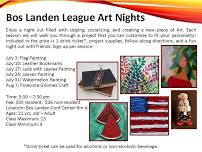 Bos Landen League Art Night: Leather Bookmarks