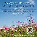 Steadying into Ecstasy: A springtime non-doing day retreat in Douglassville