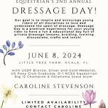 Dressage Day with USDF Gold Medalist, Caroline Stevenson