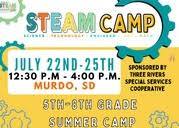 5th-8th Grade STEAM Camp ~ Murdo, SD