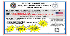Veteran's Outreach Event