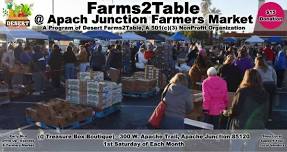 Farms2table @ Apache Junction Farmers Market