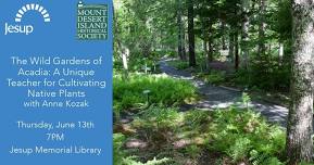 The Wild Gardens of Acadia: A Unique Teacher for Cultivating Native Plants with Anne Kozak