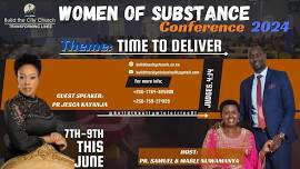 WOMEN OF SUBSTANCE CONFERENCE 2024