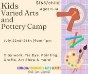 Kids Varied Arts and Pottery Camp with Abby Shumgart